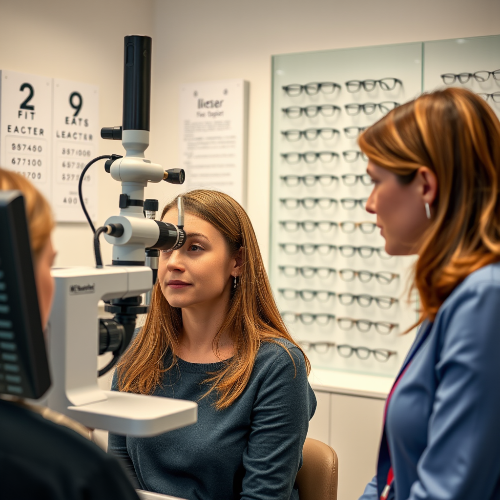 Ladies in Oxfordshire: Book your eye test this April